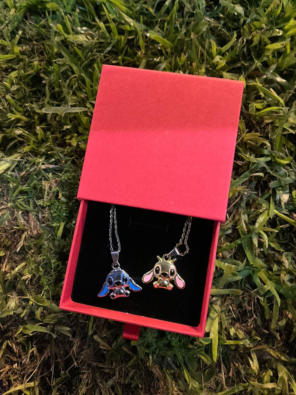 Collar de Pareja Lilo & Stitch
