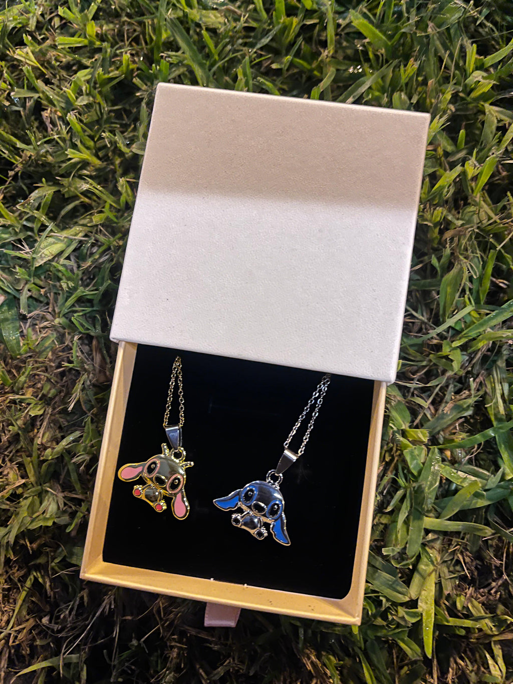 Collar de Pareja Lilo & Stitch