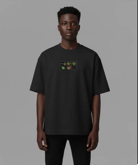 Polo Oversize Dota 2 – Los 6 Slots del Minuto 0 | Bordado Premium Gamer 👕