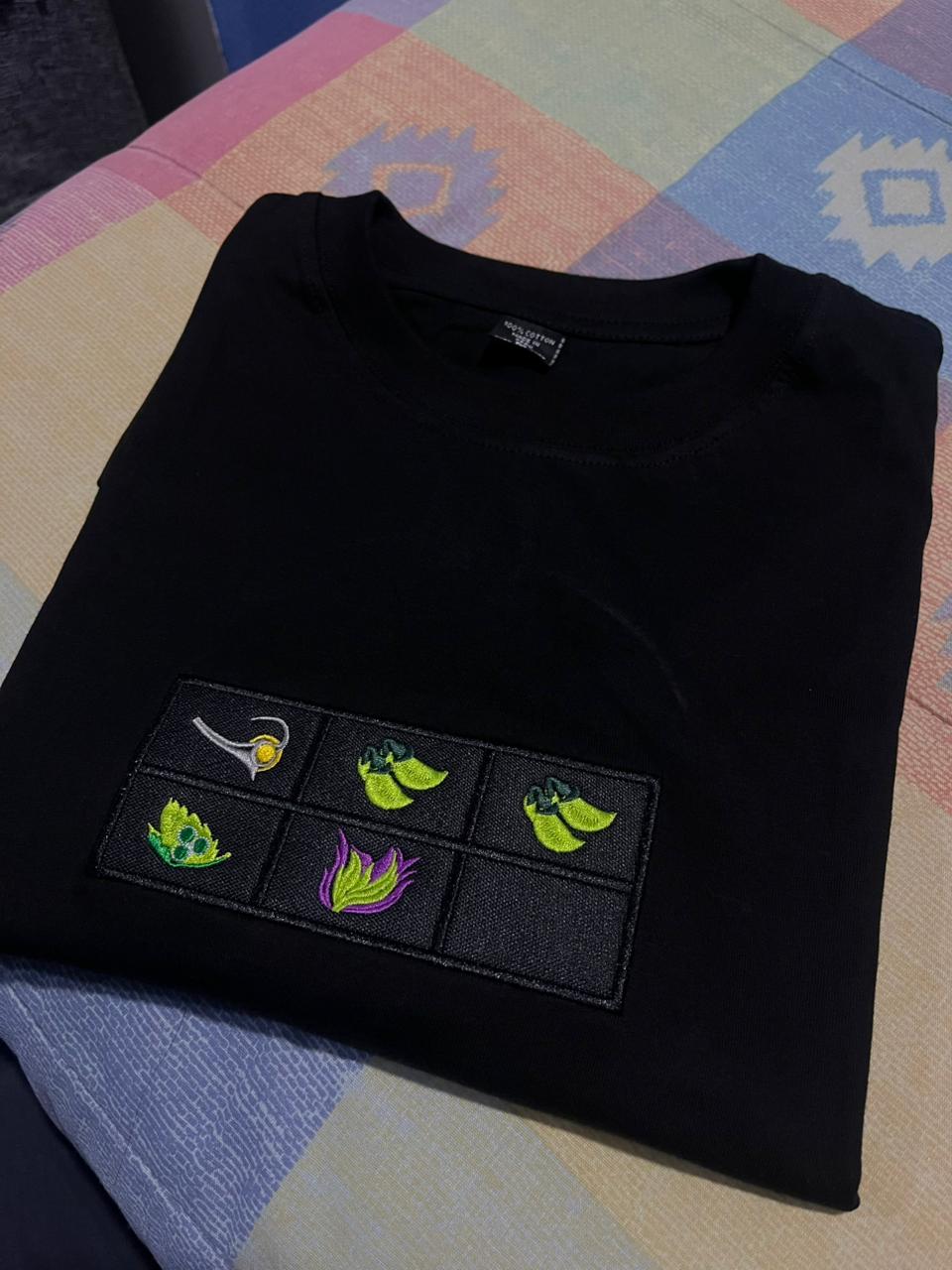 Polo Oversize Dota 2 – Los 6 Slots del Minuto 0 | Bordado Premium Gamer 👕